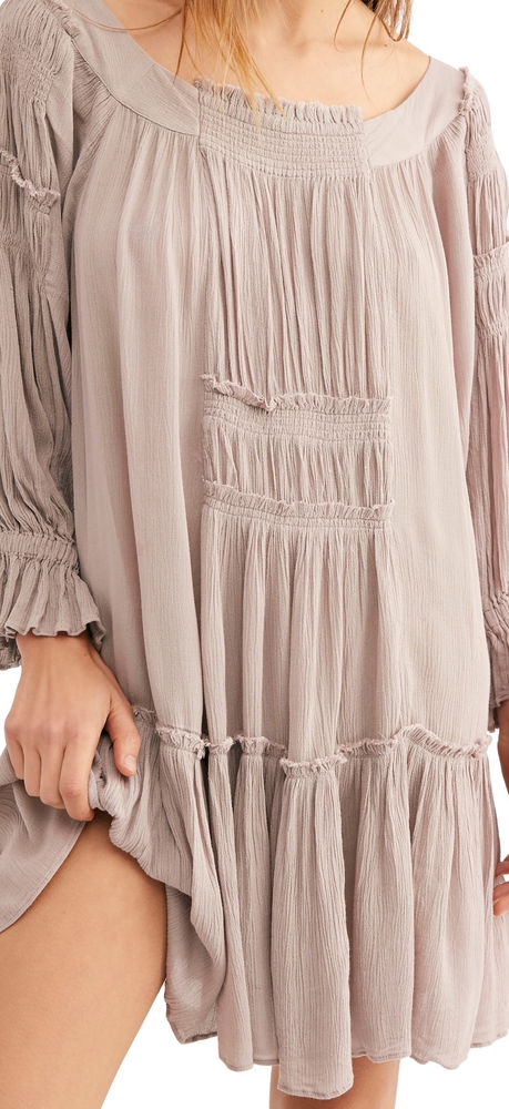 Free People Boho See Ya There Long Sleeve Dress - Picture 2 of 6